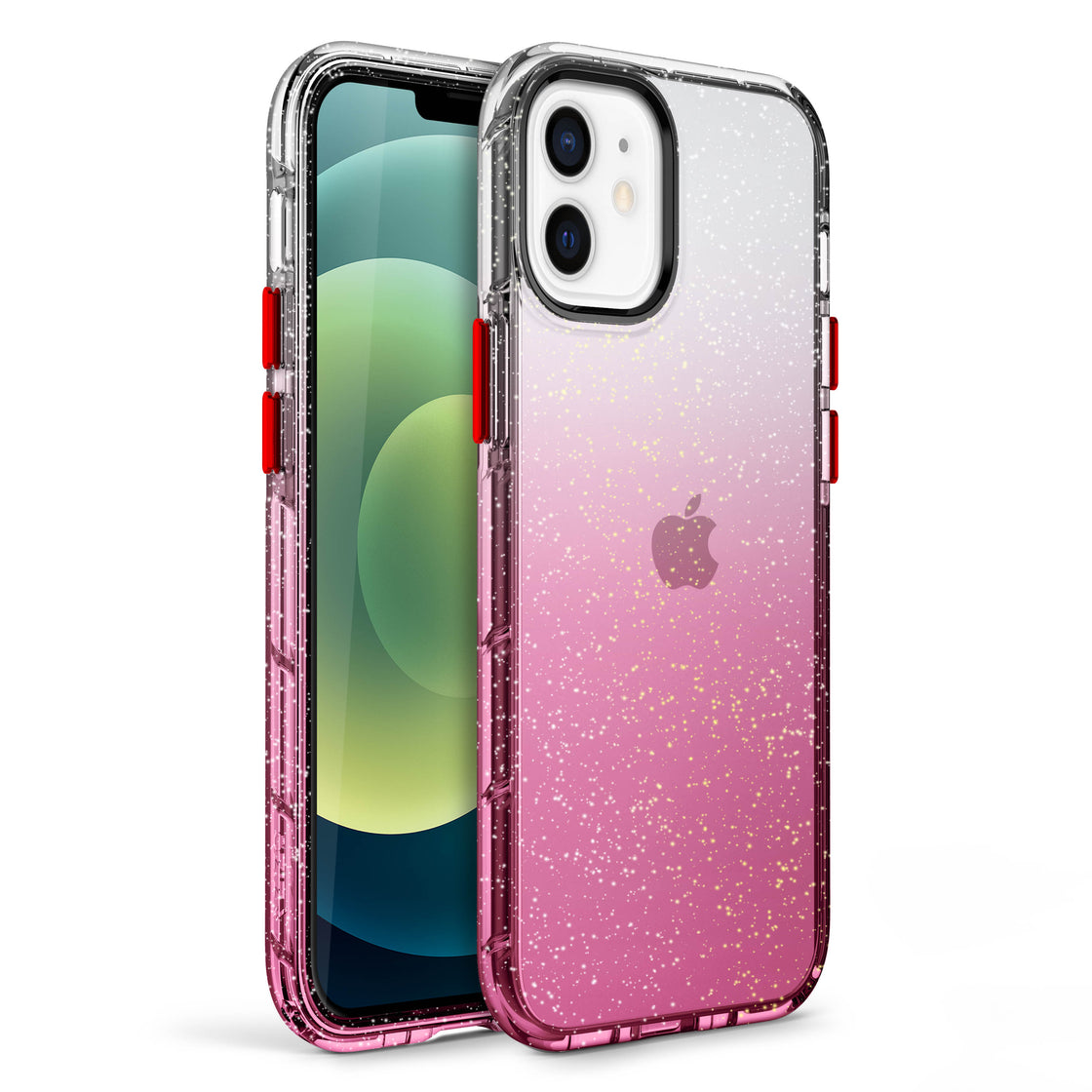 Zizo - iPhone 12 Mini - Carcasa Surge - Pink Glitter