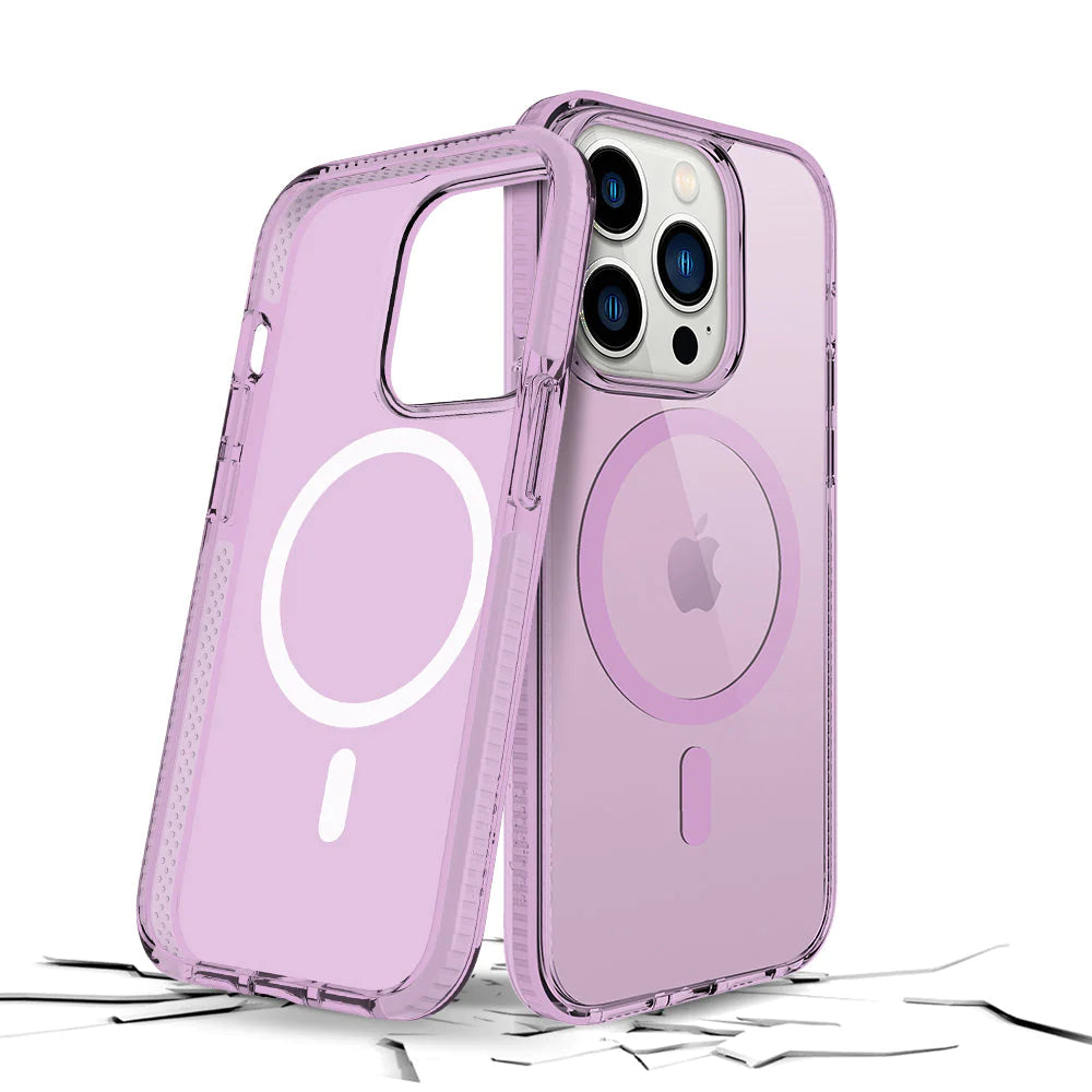 Prodigee - iPhone 14 Pro Max - Carcasa Safetee Neo - Lilac + Mag