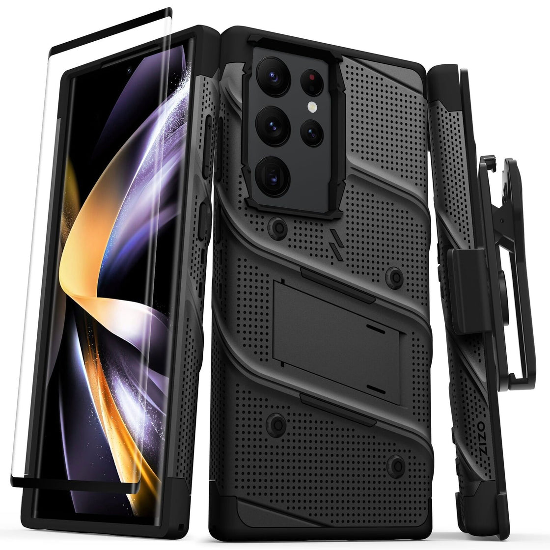 ZIZO - Galaxy S23 Ultra - Carcasa BOLT - Black