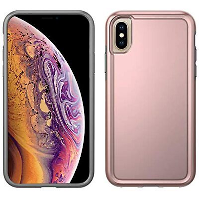 Pelican - iPhone X/XS - Carcasa Adventurer - Rose Gold/Light Gray