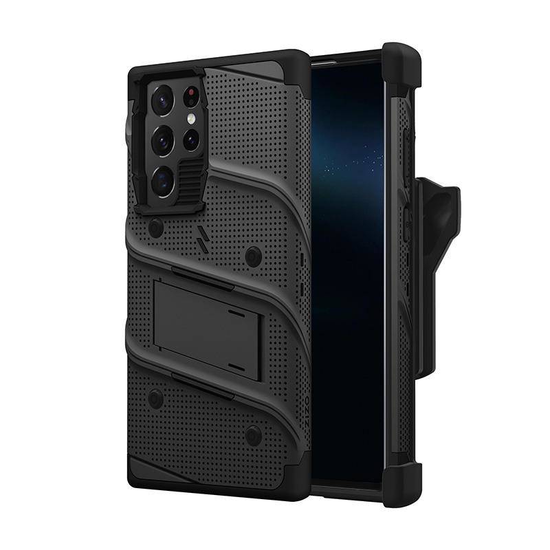 ZIZO - Galaxy S22 Ultra - Carcasa Bolt - Black