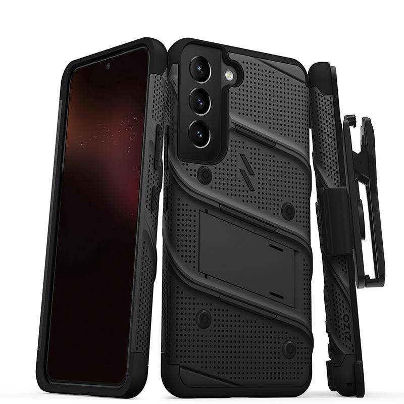 ZIZO - Galaxy S22 - Carcasa Bolt - Black